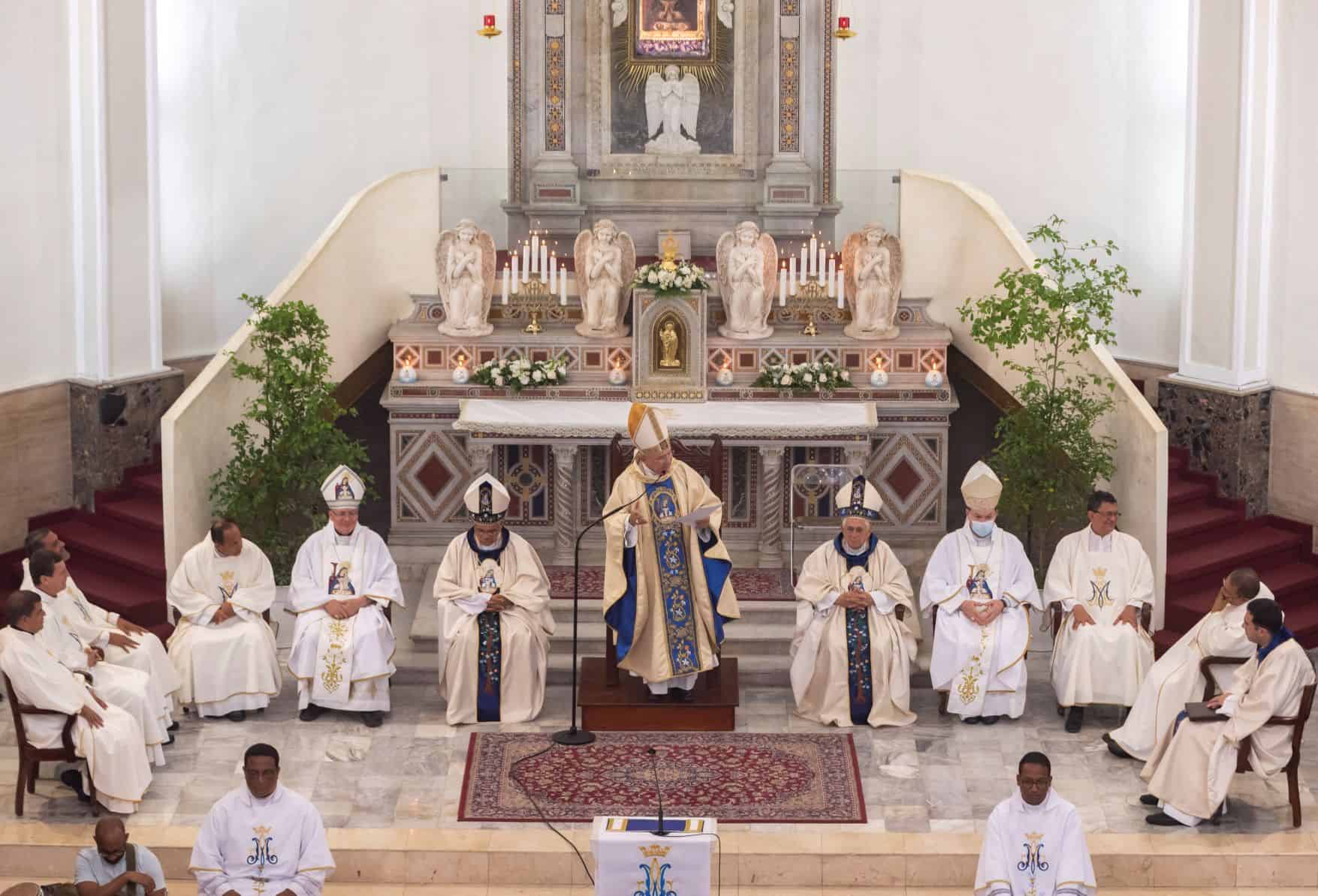 Celebración por el centenario de la construcción del santuario La Altagracia en la Ciudad Colonial.