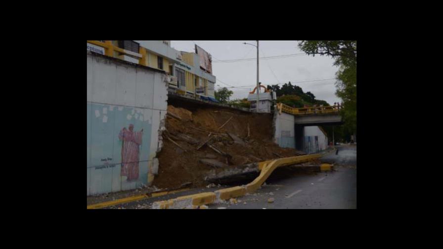 Onesvie recomienda evitar el tránsito por zona donde colapsó muro en Santiago