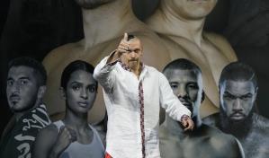 El cosaco Usyk promete espectáculo antes de su combate contra Joshua