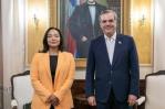 Abinader recibe a la asesora dominicana de Biden en el Departamento de Estado de EE.UU. Abinader recibe a la asesora dominicana de Biden en el Departamento de Estado de EE.UU.
