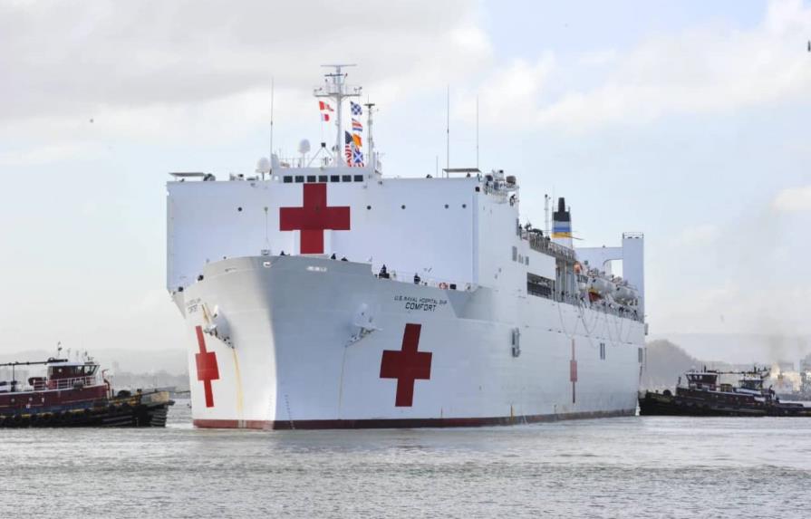 Buque hospital de EE.UU. visitará a República Dominicana y Haití