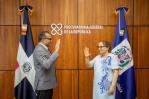Procuradora Miriam Germán Brito juramenta nuevo inspector general del Ministerio Público Procuradora Miriam Germán Brito juramenta nuevo inspector general del Ministerio Público