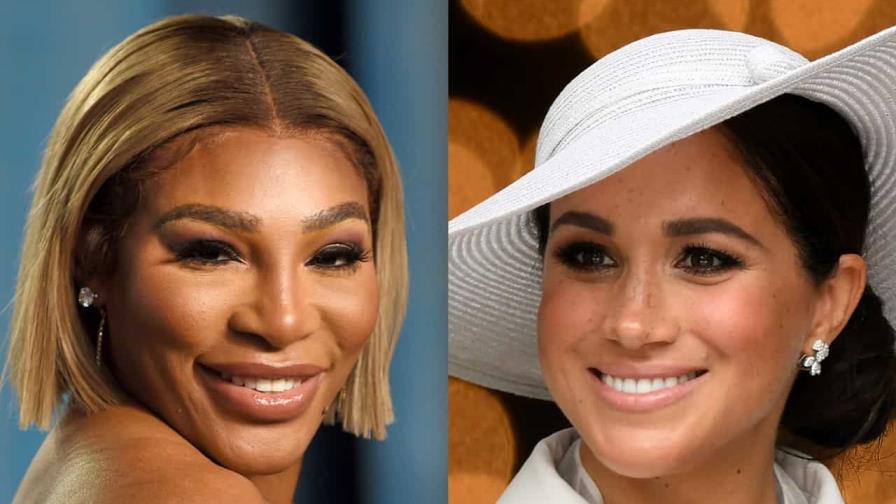 Serena Williams le cuenta a Meghan Markle  sobre la lesión de su bebé antes del partido