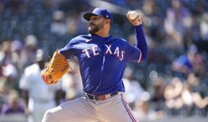 P&eacute;rez y Lowe ayudan a que Rangers aplasten a Rockies