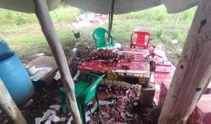 Desarticulan laboratorio de bebidas adulteradas en Santo Domingo Norte