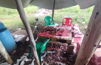 Desarticulan laboratorio de bebidas adulteradas en Santo Domingo Norte