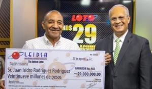 Un profesor se gana 29 millones de pesos en la Loto