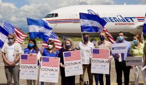 Estados Unidos dona a Honduras otro lote de 358,020 vacunas contra COVID-19