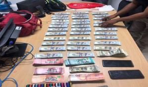 Apresan pareja de esposos con más de 300 mil dólares en La Romana