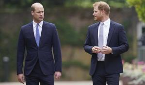 Los príncipes William y Harry, cada vez más alejados