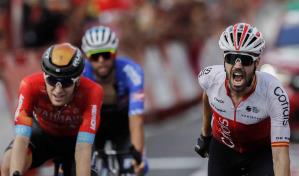 Español Jesús Herrada conquista séptima etapa de Vuelta a España