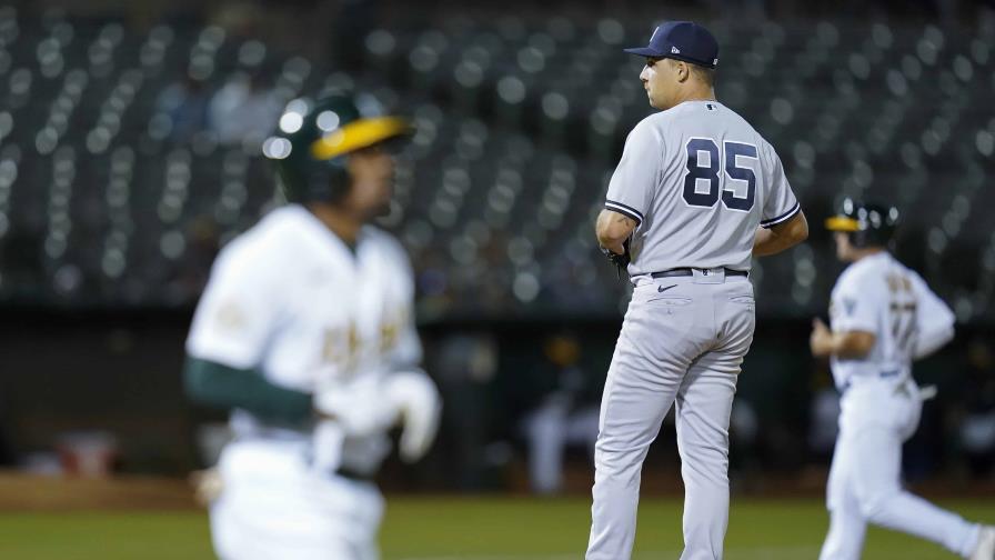 Así fue el salvaje debut de Greg Weissert en las Grandes Ligas