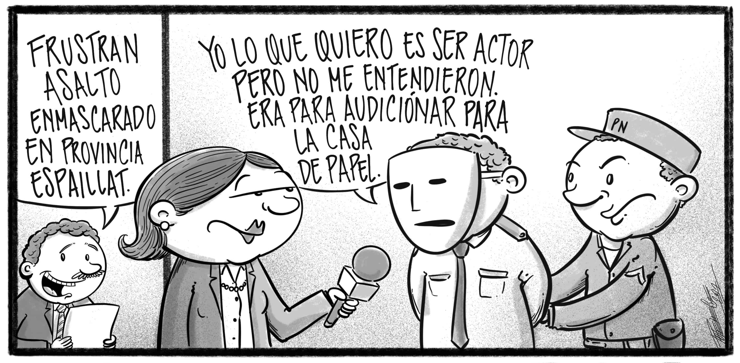 Caricatura de Noticiero Poteleche 27 de agosto 2022