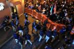 Policía de Puerto Rico dispersa a manifestantes en protesta por apagones Policía de Puerto Rico dispersa a manifestantes en protesta por apagones