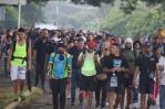 Dominicanos entre integrantes de tres caravanas de migrantes que avanzan rumbo a EEUU