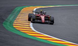 Carlos Sainz, de Ferrari, tendrá la pole en el GP de Bélgica