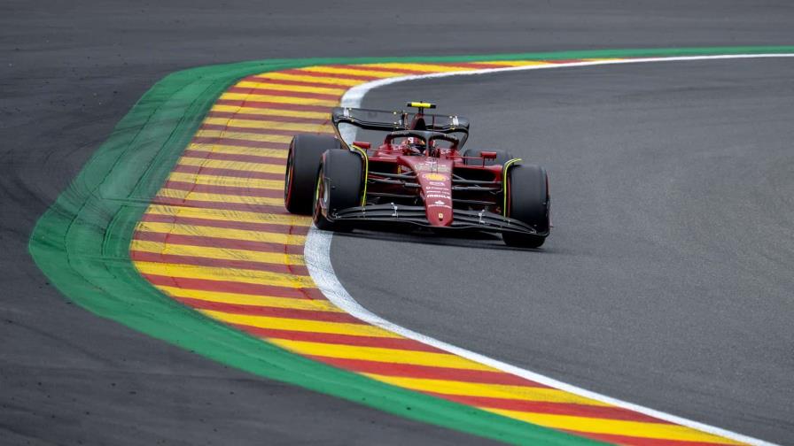 Carlos Sainz, de Ferrari, tendrá la pole en el GP de Bélgica