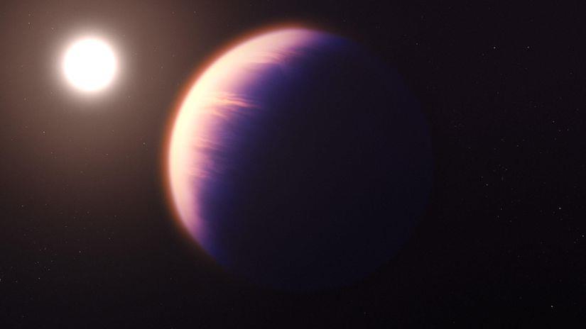 El telescopio espacial James Webb detecta dióxido de carbono en la atmósfera de un exoplaneta