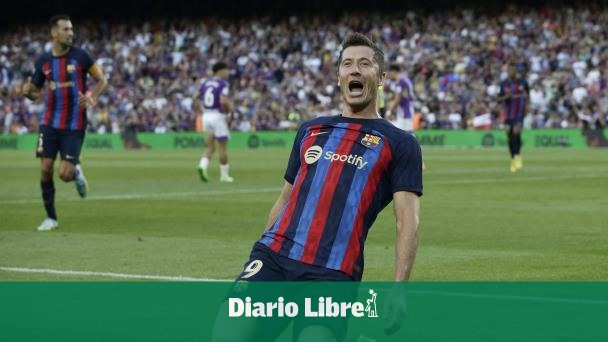 Barcelona gana 4-0 al Valladolid con doblete de Lewandowski