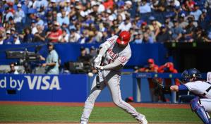 Ohtani y Trout guían a Angelinos a barrer serie con Azulejos
