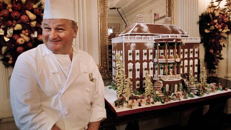 Muere el jefe pastelero de la Casa Blanca por más de dos décadas Muere el jefe pastelero de la Casa Blanca por más de dos décadas