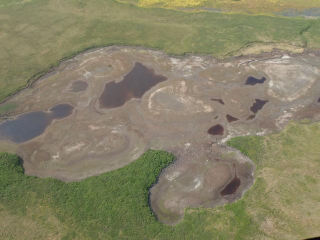 El cambio climático hace desaparecer los lagos del Ártico