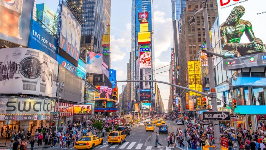 Times Square tendrá desde hoy letreros que dicen que es zona libre de armas Times Square tendrá desde hoy letreros que dicen que es zona libre de armas