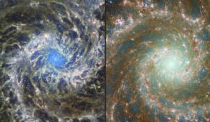 El telescopio James Webb captura nuevos detalles de la Galaxia Fantasma