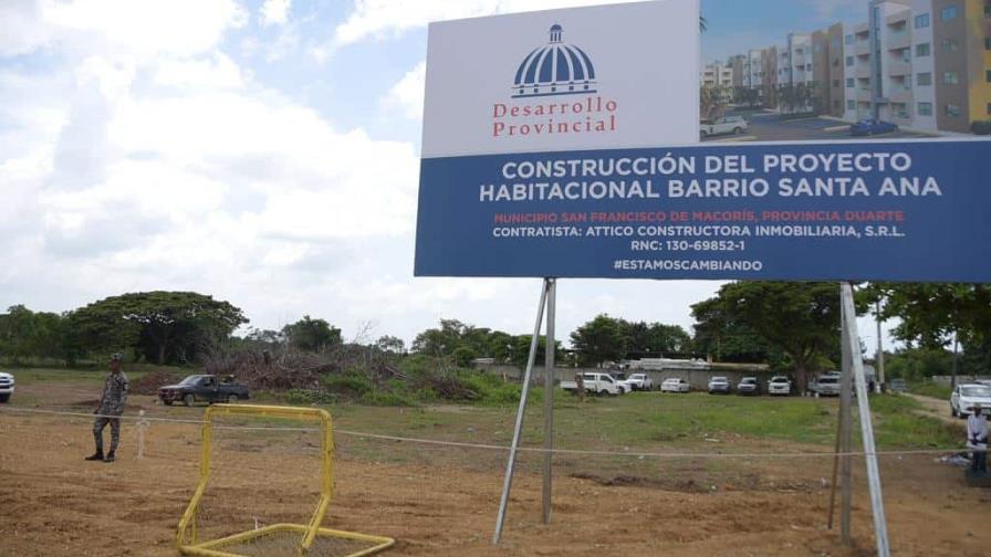 Gobierno arranca con la construcción de apartamentos para familias desalojadas en SFM