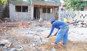 El 82.7 % de las casas en construcción del Gran Santo Domingo están paralizadas