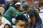 Tiger Woods en el US Open; fue a apoyar a Serena Williams Tiger Woods en el US Open; fue a apoyar a Serena Williams