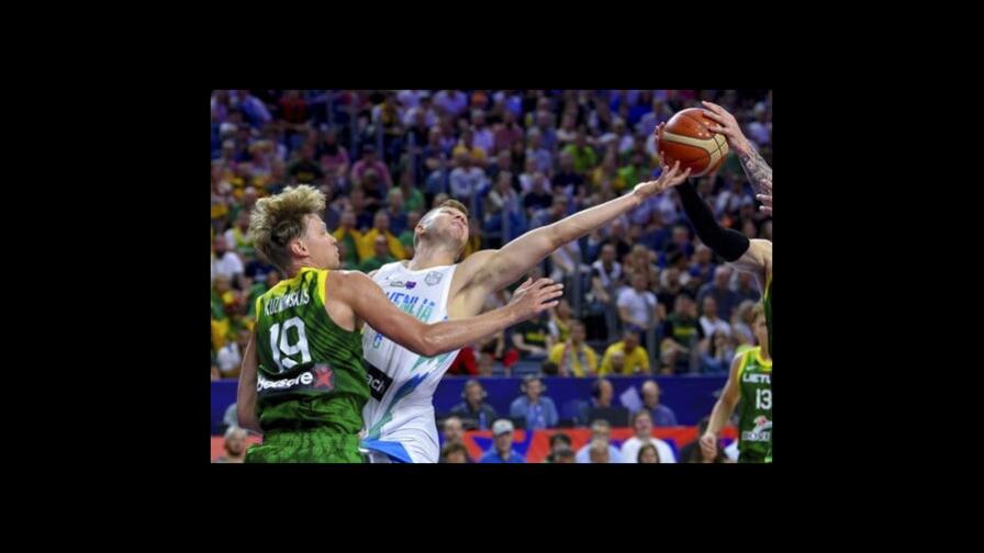 Eslovenia inicia con triunfo defensa del título de EuroBasket