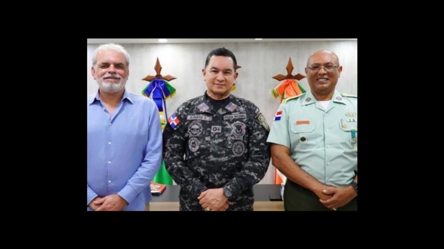 Director de la Policía Alberto Then visita sede de la Digesett