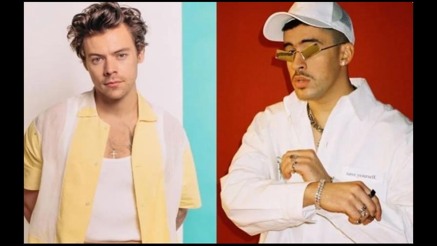 Harry Styles y Bad Bunny, los más escuchados de Spotify