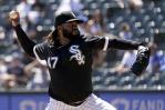 Cueto lanzó bien en la victoria ante Kansas