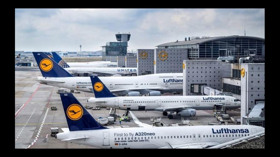 Lufthansa cancelará 800 vuelos este viernes por huelga de pilotos