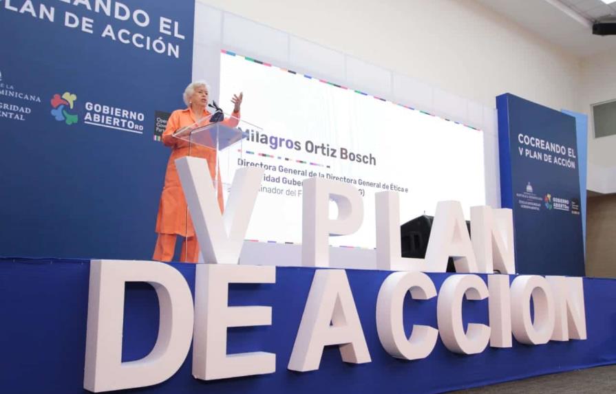 Milagros Ortiz Bosch: Solo se puede crear gobernanza en un diálogo entre ciudadanos y gobierno