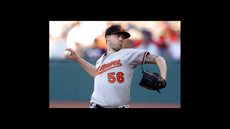 Bradish brilla en la lomita; Orioles blanquean a Guardianes