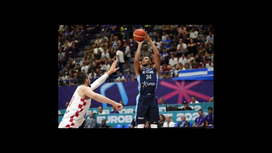 EuroBasket: Giannis guía a Grecia a triunfo sobre Croacia EuroBasket: Giannis guía a Grecia a triunfo sobre Croacia