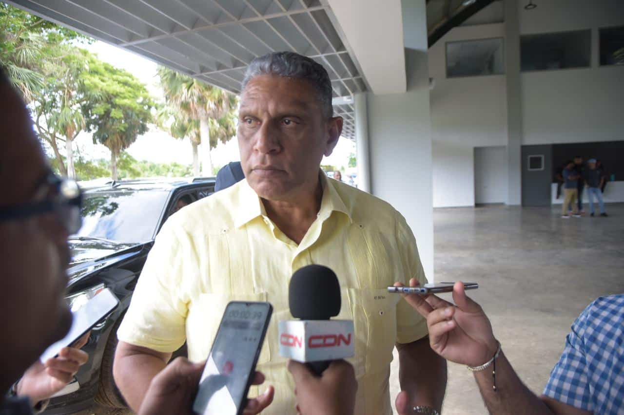El ministro de Interior y Policía, Jesús Vásquez Martínez, hablando sobre los planes que está llevando a cabo el Gobierno.