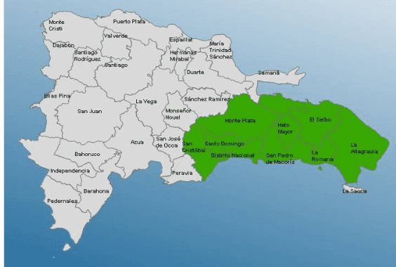 COE incrementa a ocho las provincias en alerta verde por vaguada