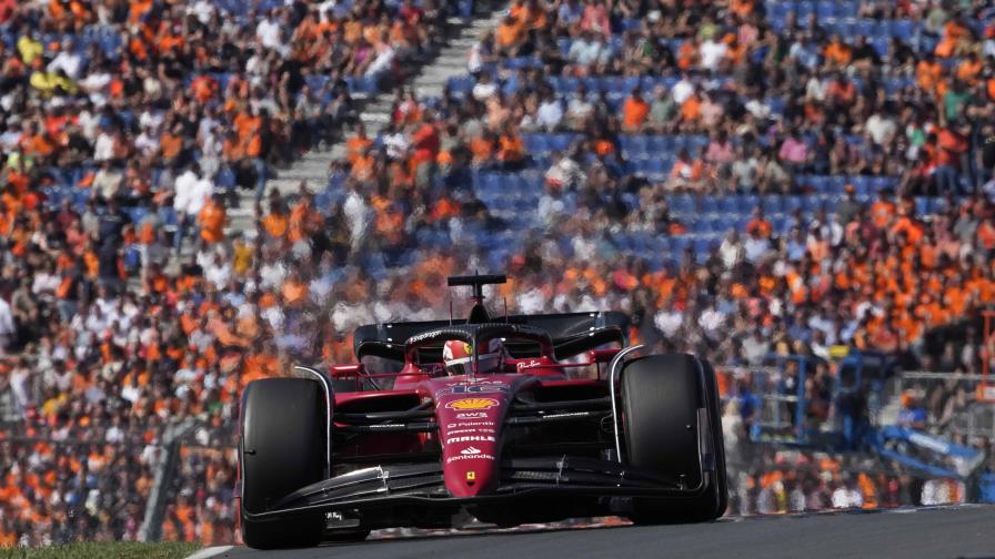 Charles Leclerc de nuevo el más rápido en los últimos ensayos en Países Bajos