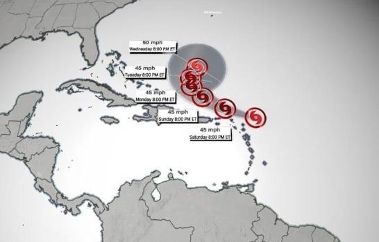 La tormenta tropical Earl se suma a Danielle en la cuenca atlántica