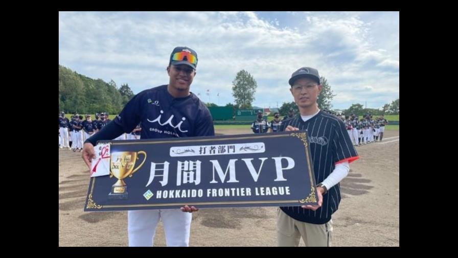 Dominicano Contreras, Jugador Más Valioso en béisbol de Hokkaido, Japón