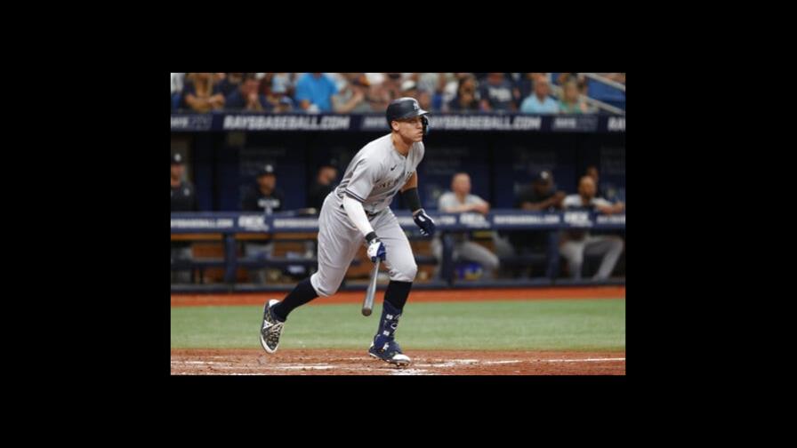 Con el 53er jonrón de Aaron Judge, Yanquis evitan barrida de Rays