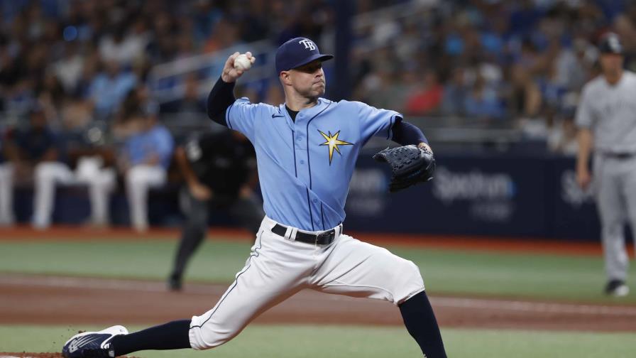 Kluber y Rays vencen a Yanquis; se les acercan a cuatro juegos