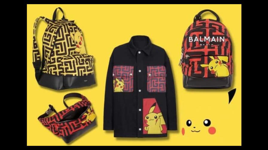 ¿Fanático de Pokémon? Esta colección de Balmain es para ti