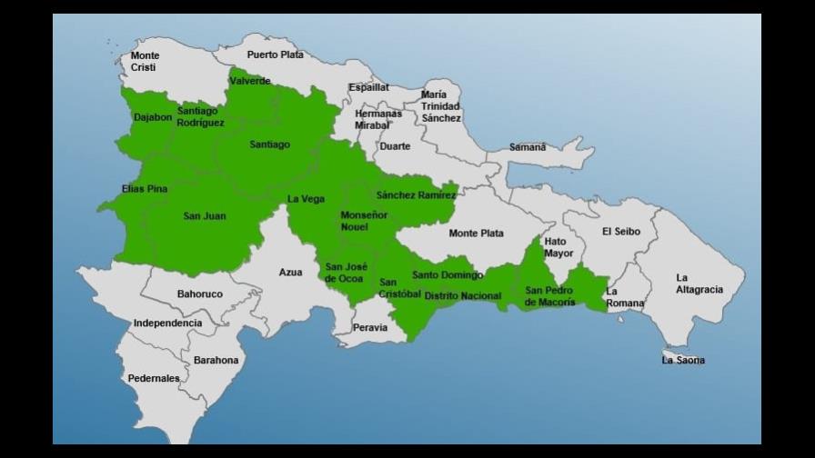 COE mantiene alerta verde para 13 provincias por efectos tormenta Earl COE mantiene alerta verde para 13 provincias por efectos tormenta Earl