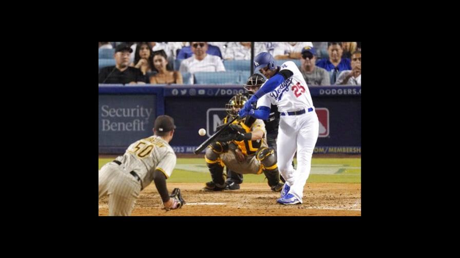 Smith y Thompson jonronean para los Dodgers en triunfo sobre Padres