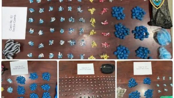 Incautan más de 1, 500 porciones de drogas en La Romana